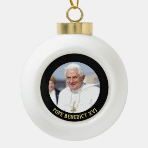 Pope Benedict XVI Christmas Tree Ornament