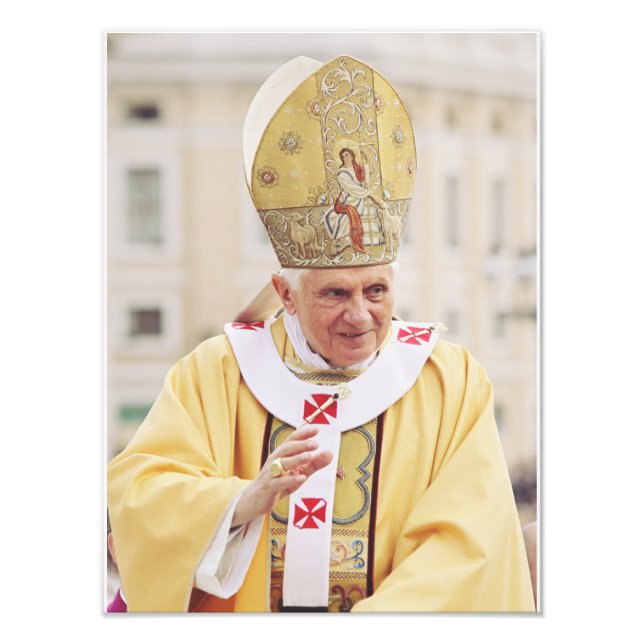 Pope Benedict XVI Photo Print (Front)