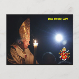 Pope Benedict XVI Postcard