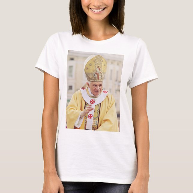 Pope Benedict XVI The Teacher of Truth T-Shirt (Front)