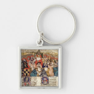 Pope Boniface VIII  presiding over a Keychain