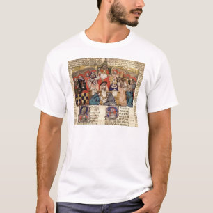 Pope Boniface VIII  presiding over a T-Shirt