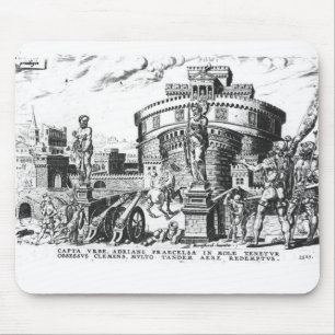 Pope Clement VII is Held Besieged by Charles V Mouse Pad