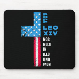 Pope Election Pontifex - Usa - Pope Leo Xiv  Mouse Pad