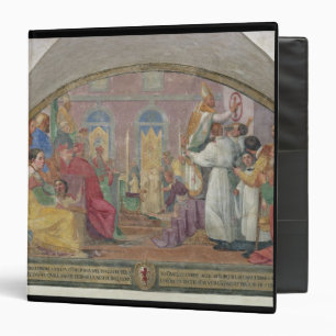 Pope Eugene IV Consecrating the convent of San Mar Binder