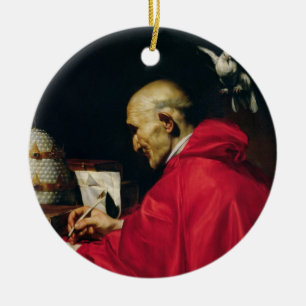 Pope Gregory the Great Ceramic Ornament
