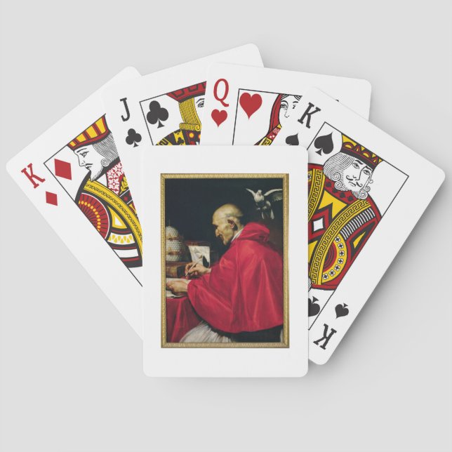 Pope Gregory the Great Playing Cards (Back)