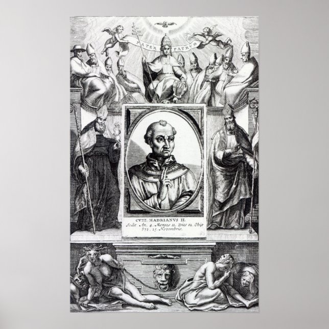 Pope Hadrian II Poster (Front)