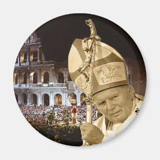 Pope John Paul II Blessing Magnet