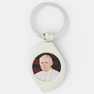 Pope John Paul II Keychain
