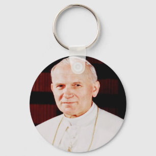 Pope John Paul II  Keychain