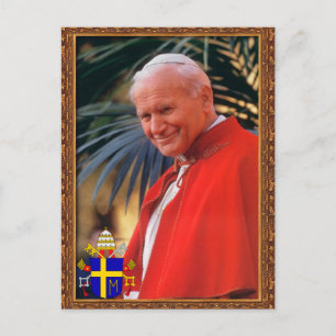 Pope John Paul II Prayer Beatification Card