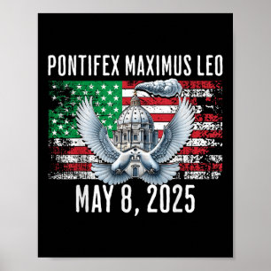Pope Leo 2025 Pope Leo Poster