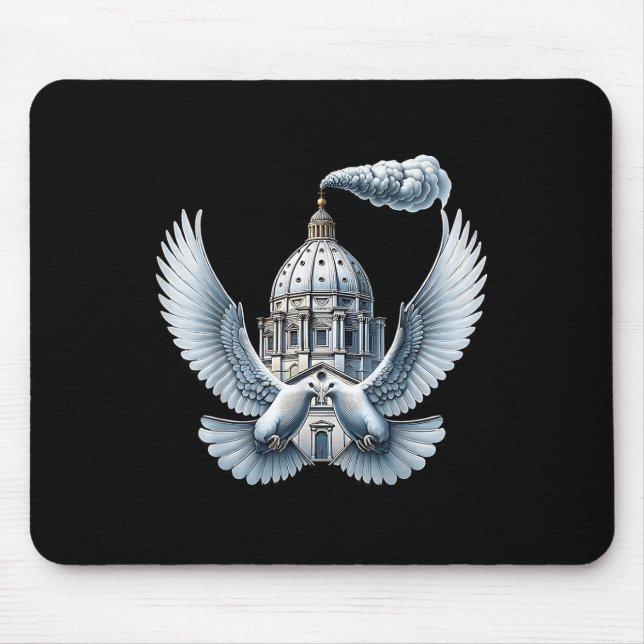 Pope Leo Doves Pope Leo  Mouse Pad (Front)