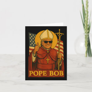 Pope Leo Pope Bob _ First American Pope _ Vintage  Card