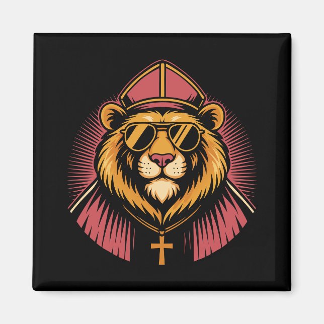 Pope Leo the 16th Leo XIV Magnet (Front)
