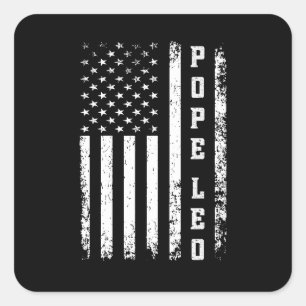 Pope Leo the 16th Leo XIV Square Sticker