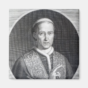 Pope Leo XII, engraved by Raffaele Persichini Magnet