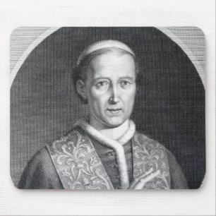 Pope Leo XII, engraved by Raffaele Persichini Mouse Pad