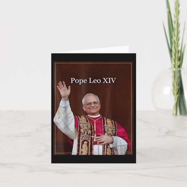 Pope Leo Xiv 0  Card (Front)