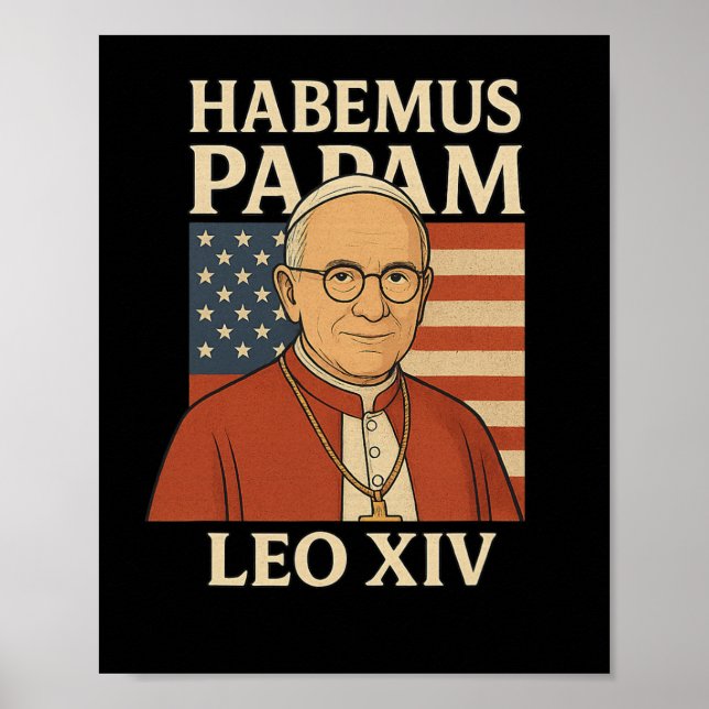 Pope Leo Xiv 4  Poster (Front)