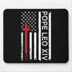 Pope Leo Xiv Catholic Church Christian Faith Pope  Mouse Pad