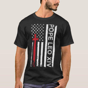 Pope Leo Xiv Catholic Church Christian Faith Pope  T-Shirt