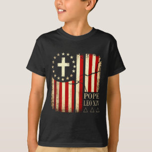Pope Leo Xiv Catholic Church Christian Faith Pope  T-Shirt
