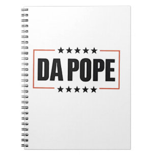 Pope Leo XIV Christian Church Da Pope Notebook