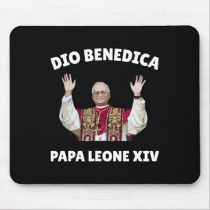 Pope Leo Xiv - God Bless Pope Leo Xiv  Mouse Pad