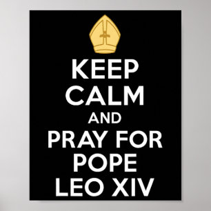 Pope Leo Xiv Habemus Papam 2025 Catholic Men Women Poster