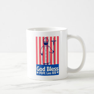 Pope Leo XIV, Historic First American Pope Coffee Mug