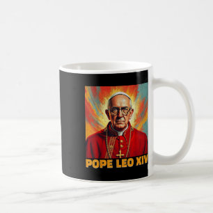 Pope Leo Xiv New American Pope 2025 Funny Coffee Mug