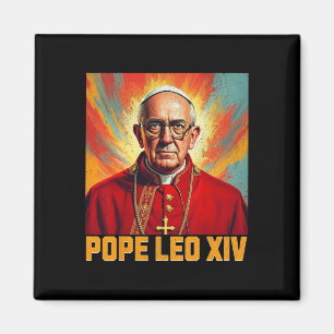 Pope Leo Xiv - New Pope Leo Xiv 1 Magnet