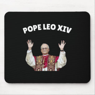 Pope Leo Xiv - New Pope Leo Xiv Catholic Pope Mouse Pad