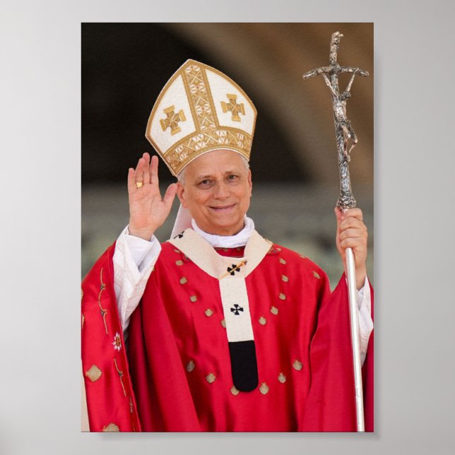 Pope Leo XIV Pentecost Sunday 2025 Poster (Front)