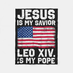 Pope Leo Xiv. - Pope Leo Fleece Blanket
