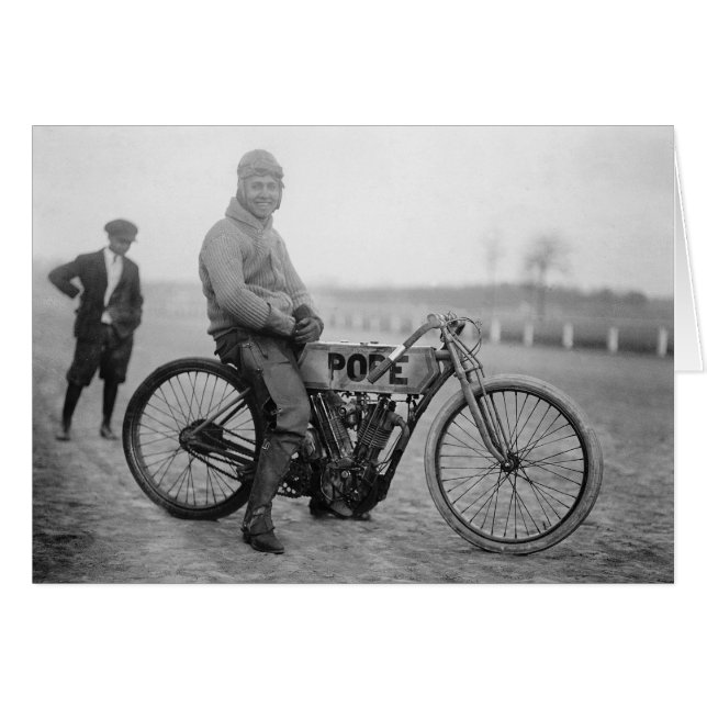 Pope Motorcycle Racer, 1915 (Devant horizontal)