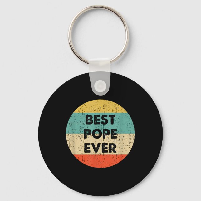 Pope Name  Keychain (Front)