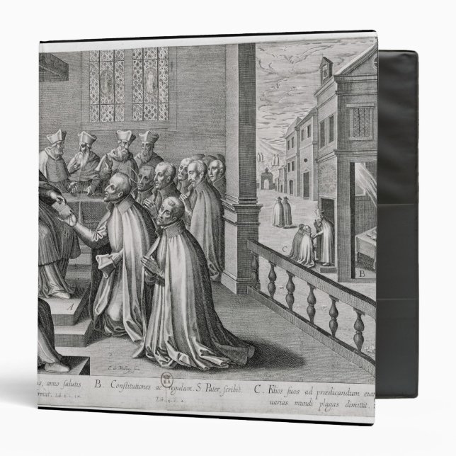 Pope Paul III Binder (Front/Inside)