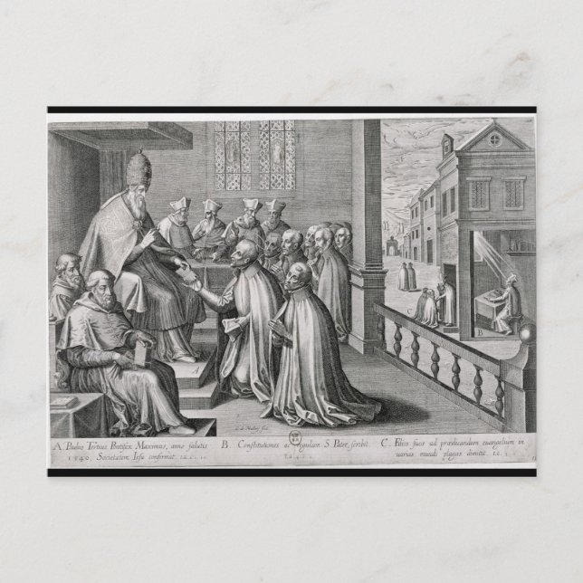 Pope Paul III Postcard (Front)