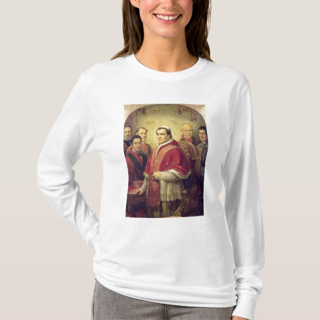 Pope Pius IX  1847 T-Shirt (Front)