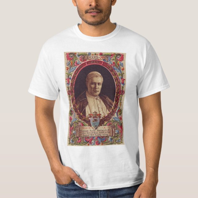Pope Pius X T-Shirt (Front)