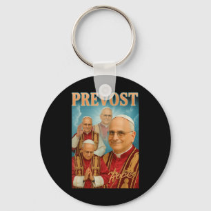 Pope Prevost Christian Catholic Shirt Pope Leo Xiv Keychain
