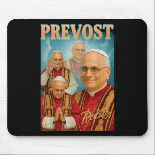 Pope Prevost Christian Catholic Shirt Pope Leo Xiv Mouse Pad