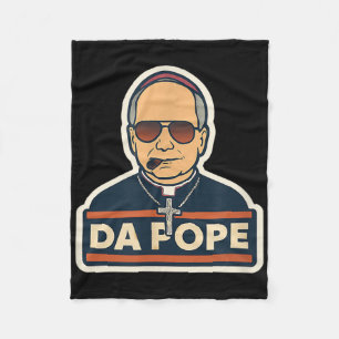 Pope Robert Prevost - Pope Leo Xiv - Da Pope Fleece Blanket