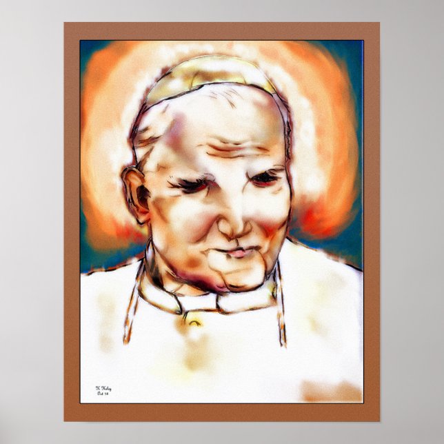 Pope Saint John Paul II Poster (Front)