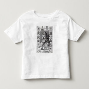 Pope Sixtus V, surrounded by the churches Toddler T-shirt