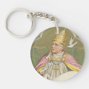 Pope St. Gregory the Great (M 067) Keychain