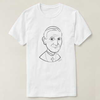 Pope St. John Paul II Caricature T-Shirt